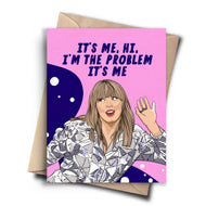 Funny Taylor Swift Everyday, Sorry, Love Pop Culture Card