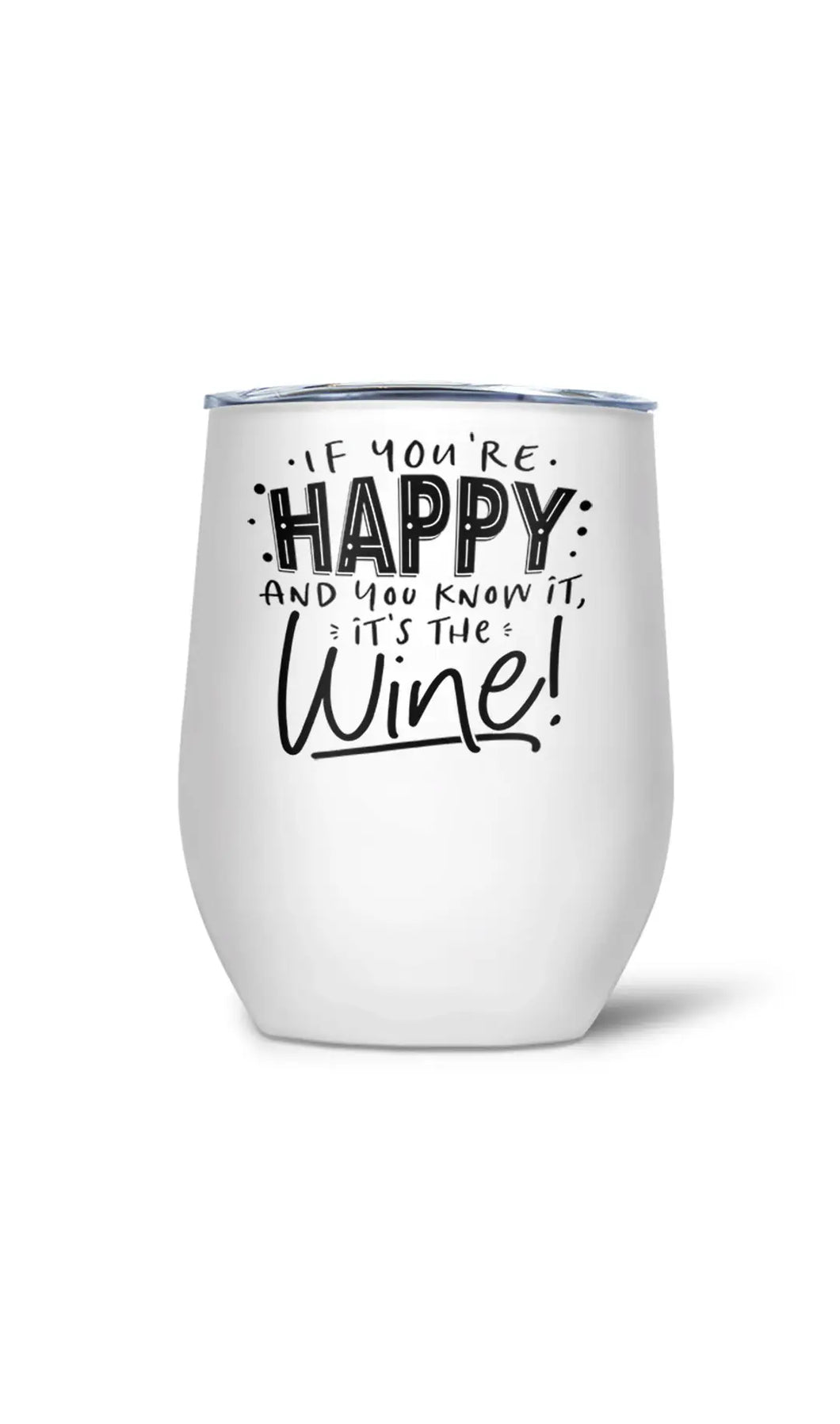 If You're Happy And You Know It | Thermal Wine Tumbler